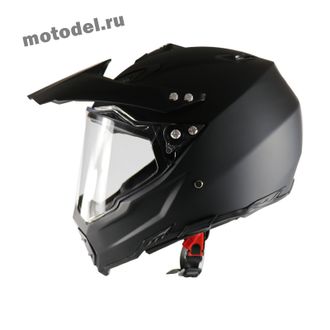 Эндуро шлем кроссовый NM Black 716 (мотошлем)