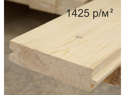 Доска пола цельная /сосна/ сорт Эконом, 27х115х4000 мм