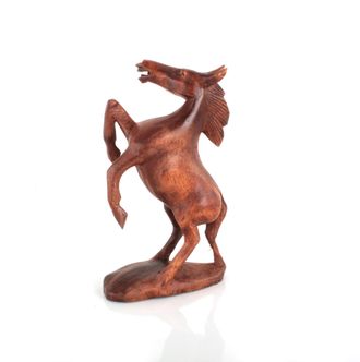 Модель № W121: статуэтка из дерева &quot;Конь&quot;