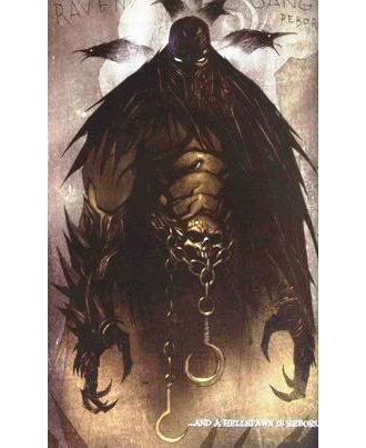 Spawn series 21 (Alternate Realities) 2002 — Raven Spawn