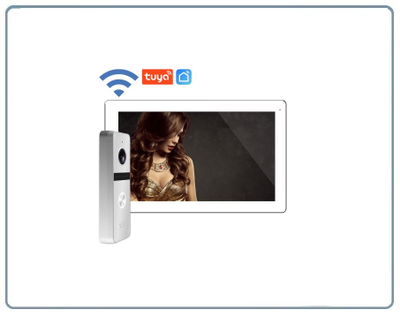 FREEDOM 10 FHD WIFI KIT - комплект из 10" сенсорного Full HD WIFI монитора и вызывной панели, с DVR (Tuya/Smart Life)