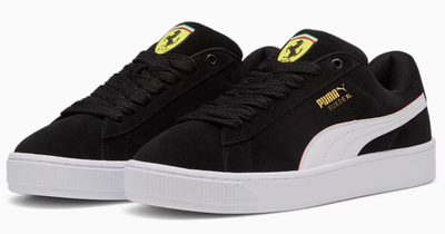 Кроссовки Puma Scuderia Ferrari Suede XL Black White