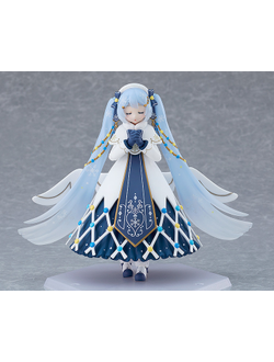 Фигурка фигма Мику Хацунэ (Figma Hatsune Miku 2021 Snow, Glowing Snow Ver.)