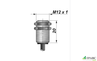 Индуктивный взрывозащищенный датчик SNI 05S-2-D резьба М12х1