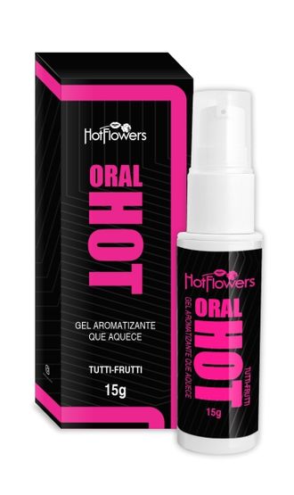HC775 Вкусовой гель ORAL HOT для оральных ласк со вкусом тутти-фрутти