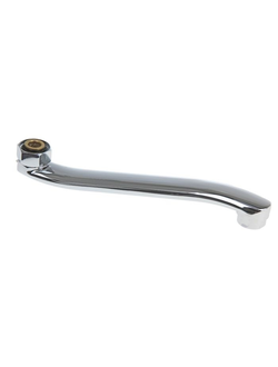 Излив для смесителя Accoona, плоский изогнутый, 25 см. A25S