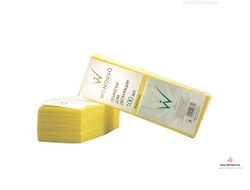 Полоска для депиляции 7*20 Italwax №100шт желтая