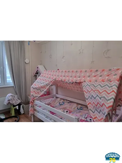 Кровать с надстройкой "Соня" Лаванда