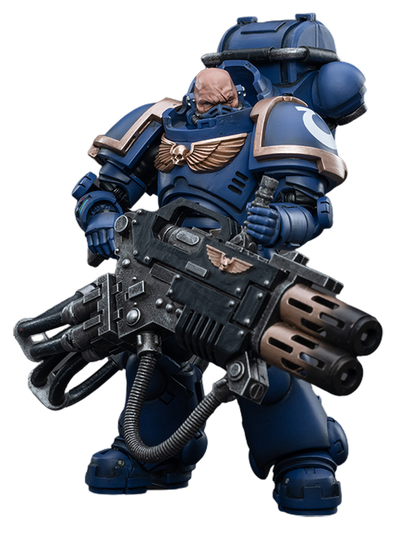 Примарис Эрадикатор Ультрамаринов (Warhammer 40k) - КОЛЛЕКЦИОННАЯ ФИГУРКА 1/18 Ultramarines Primaris Eradicator2 (JT3532) - JOYTOY