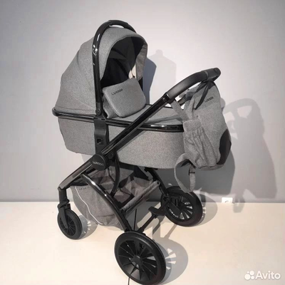 Детская коляска 3 в 1 Luxmom 770 Серый