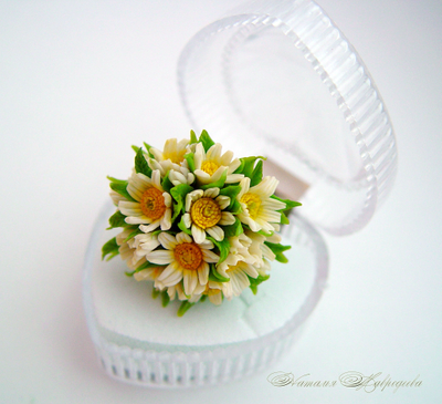 Кольцо "Ромашковое".