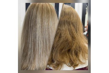 Красивое окрашивание волос по всей длине