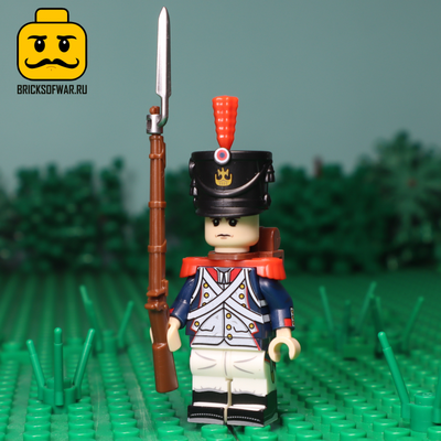 4 солдата французской армии, наполеоновские войны 1812