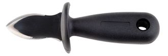 Нож для устриц  60/150 мм. с ограничителем, ручка черная APS  /1/6/