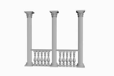 балюстрада балясин BL-003 с колонной