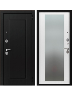 ОРИОН, SOFT TOUCH ЯСЕНЬ ЧЕРНЫЙ/ SOFT TOUCH ЯСЕНЬ СНЕЖНЫЙ-ЗЕРКАЛО