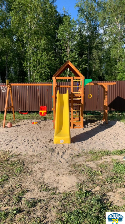 Горка детская - Скат Tsuri (Тсури) 3 метра желтый