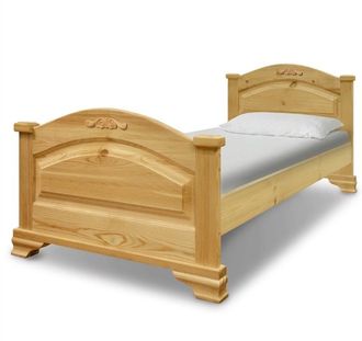 Кровать "Акатава с резьбой"