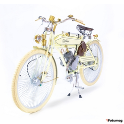 Ретро мопед CRAFTSMAN 1924 бежевый