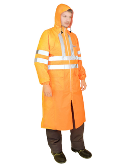 Плащ "ExtraVision WPL"влагозащитный сигнальный нейлон с ПВХ с СОП оранжевый (х20)