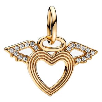 Кулон Сердце и крылья ангела Shine Артикул — 752362C01