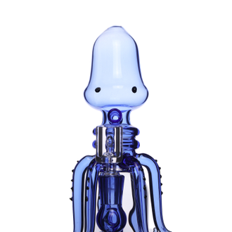 Бонг Phoenix Glass Octopus Blue