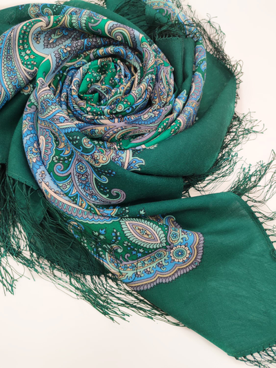 Павловопосадский платок Ясно солнышко 1935-9