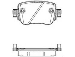 Колодки задние