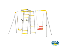 Детский спортивный комплекс для дачи Romana Лесная поляна-3-PRO (Комплект №10)