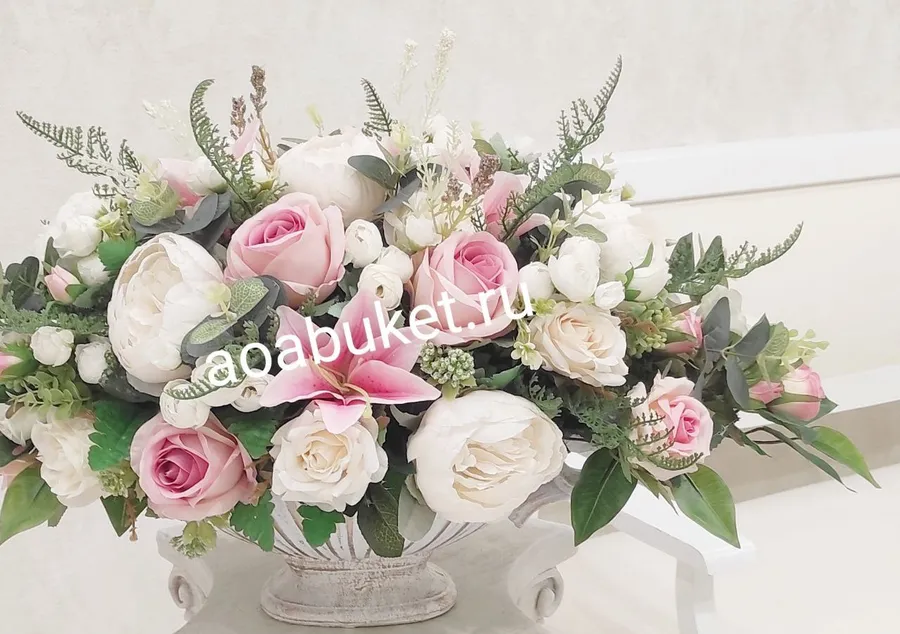 21. Преимущества искусственных цветов и композиций из искусственных цветов
