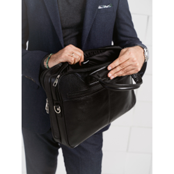 Сумка для ноутбука Montesano black (арт. 1006-01)