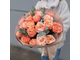 Букет "Персик" из крупных роз