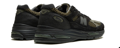 New Balance 991 Made in USA Stone Island - Black Olive