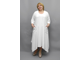 Комфортное платье из вискозы Арт. 2276 (Цвет белый и еще 9 цветов) Размеры 58-84