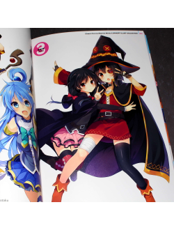 Оригинальный Арт Бук Kono Subarashii Sekai ni Shukufuku wo! (Этот замечательный мир!)