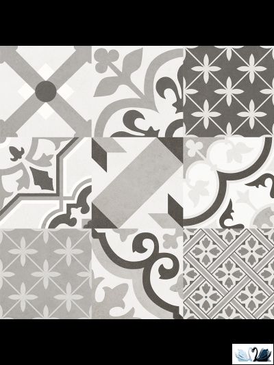 Плитка Creto Pixel 8 (MIX) 20х20 см с геометрическим декором в магазине Маруся