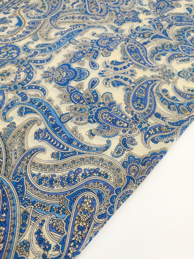 Павловопосадский платок Журчание реки 2038-1