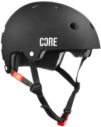 Купить защитный шлем CORE STREET (BLACK/WHITE) в Иркутске