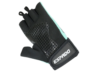 Перчатки для фитнеса Espado ESD002, мятный/серый (S, M, L)