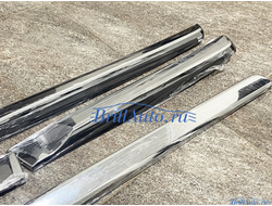 Молдинги Toyota Land Cruiser 200 узкие хром