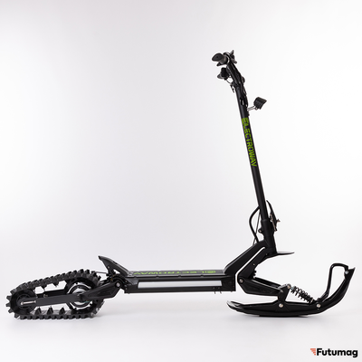 Зимний электроснегокат на гусенице / Гусеничный электросамокат Electroway T3S