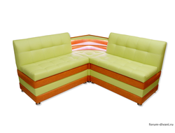Кухонный Угловой диван "Форум-5М" (Диодная подсветка угловой секции) (1 категория)