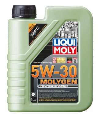 HC-синтетическое моторное масло &quot;Molygen New Generation&quot; 5W30, 1л