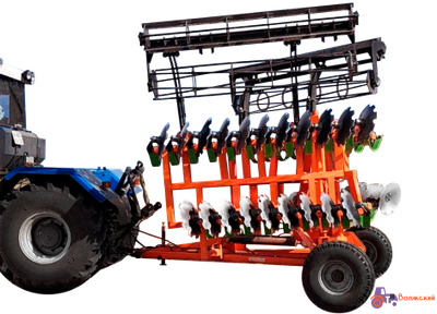 Лущильник борона дисковая складная 4Л