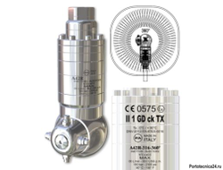 Насадка для мойки емкостей A42R-316 с гидроприводом; 35-45-л/мин; 160 бар;.(нерж). вход 1/2г.