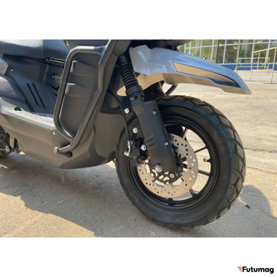 Электрический скутер Тур-Эндуро GT Tank  3000 серый