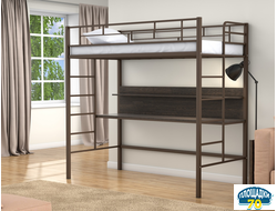 Кровати-чердаки металлические