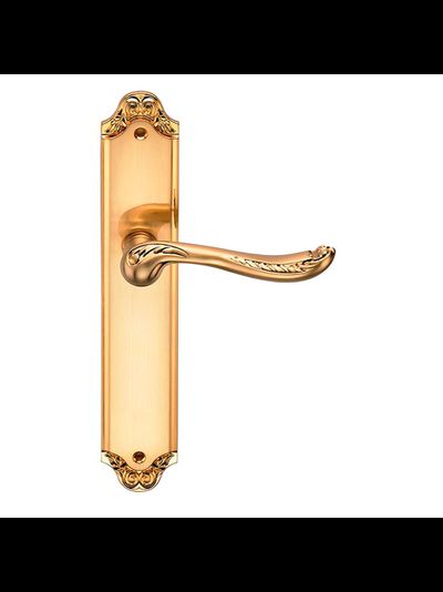 Дверные ручки на планке Genesis Acanto матовое золото