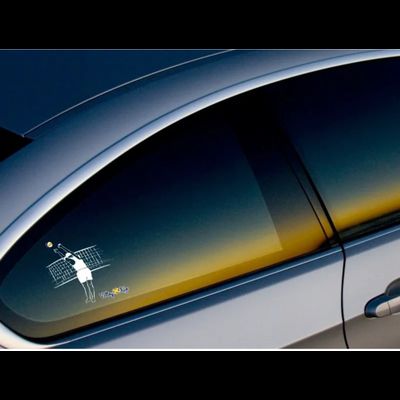 НАКЛЕЙКА НА АВТОМОБИЛЬ &quot;Блокирующий пляж&quot;