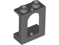 Window 1 x 2 x 2 Castle, Dark Bluish Gray (90195 / 6181291)